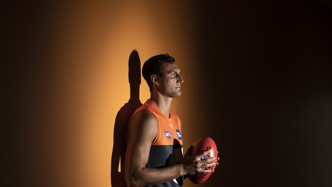 Braydon Preuss will be the Giants’ No.1 ruckman this weekend. Picture: Getty Images