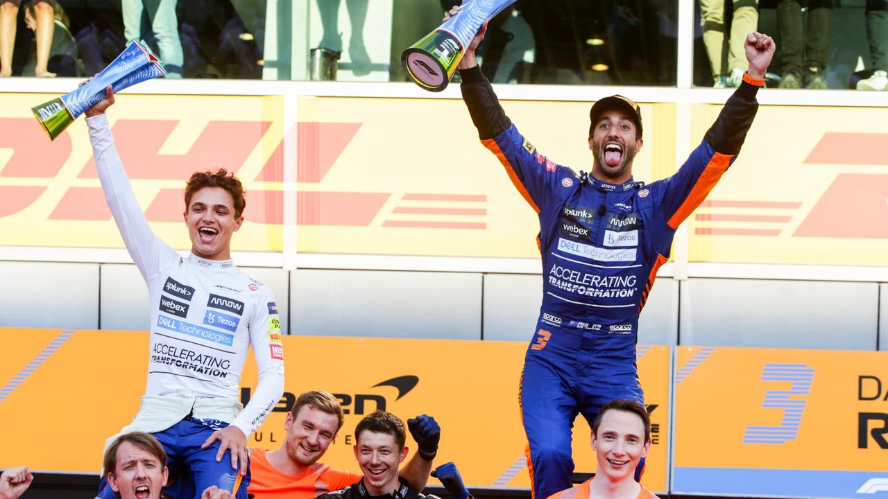 It was a dream day for McLaren. (Photo by Peter Fox/Getty Images).