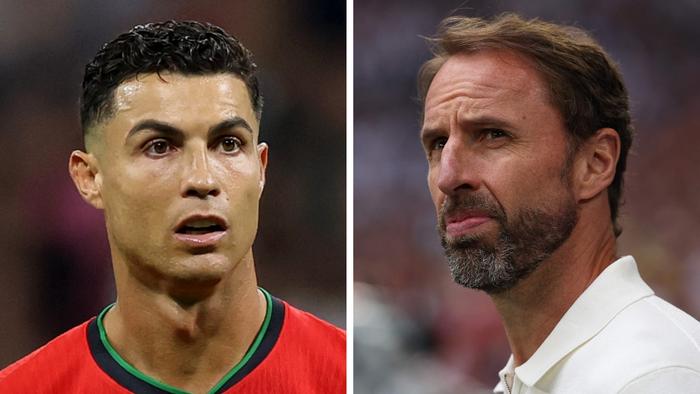 Cristiano Ronaldo faces a fight to keep his starting spot as Gareth Southgate must make a bold selection call. Picture: Getty