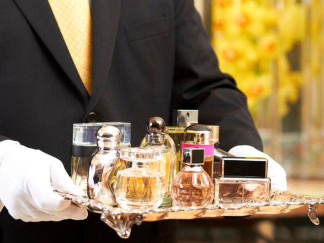 Feeling like a bit of Chanel No. 5 tonight? It will arrive on a silver tray. Picture: Rosewood Hotel.