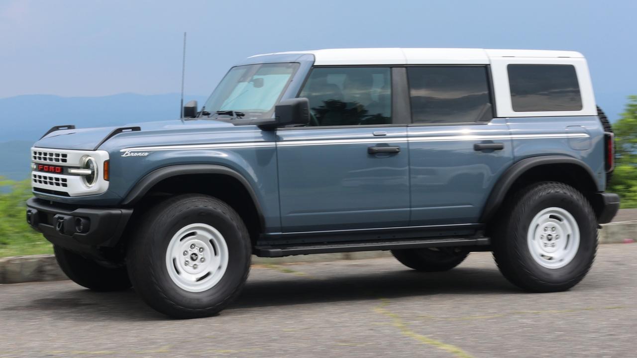 The retro-styled Ford Bronco is another vehicle that could be converted for Australia. Picture: Supplied.