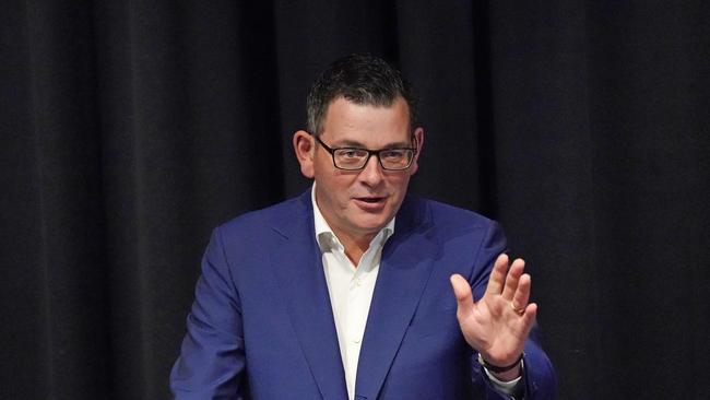 Victorian Premier Daniel Andrews says he sacked Mr Somyurek on Monday morning. Picture: AAP