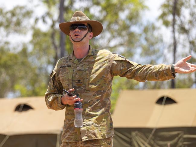 Major Donald Robertson has led the AACAP operation in the Gapuwiyak community. Picture: Floss Adams.