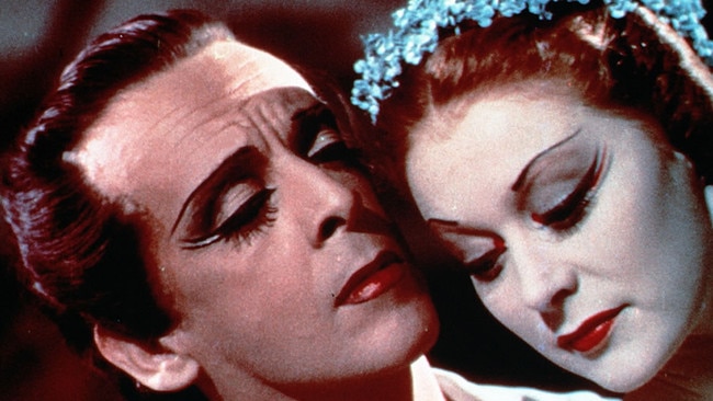 Dancers Robert Helpman and Moira Shearer in a scene from the 1948 classic The Red Shoes.