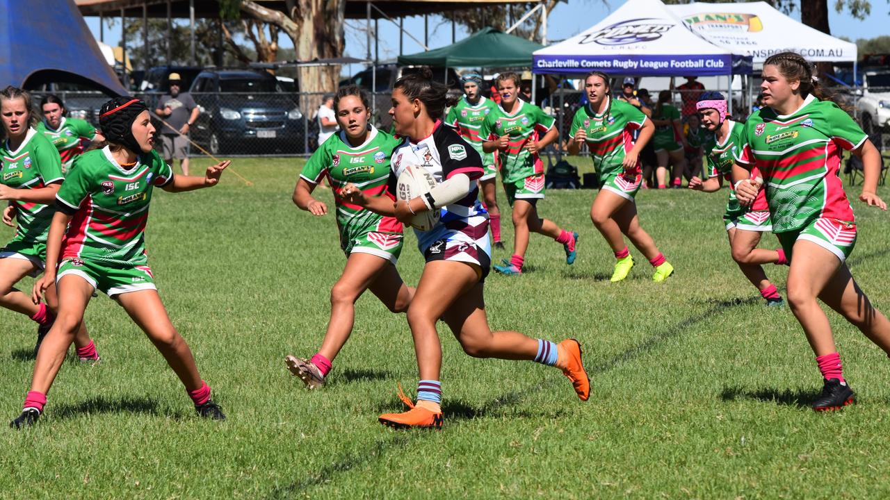 Western Ringers v Gatton/Valleys U17 girls grand final. Adrian Vowles Cup 2020.