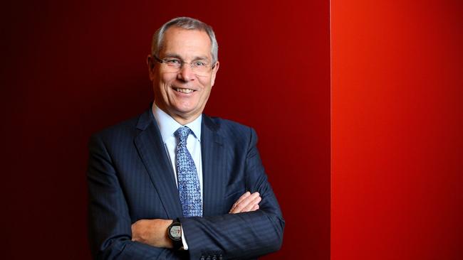 AMP legal chief Brian Salter says he was “disappointed to learn from AMP’s stock exchange announcement” that AMP had removed him from his position. (Hollie Adams/The Australian)