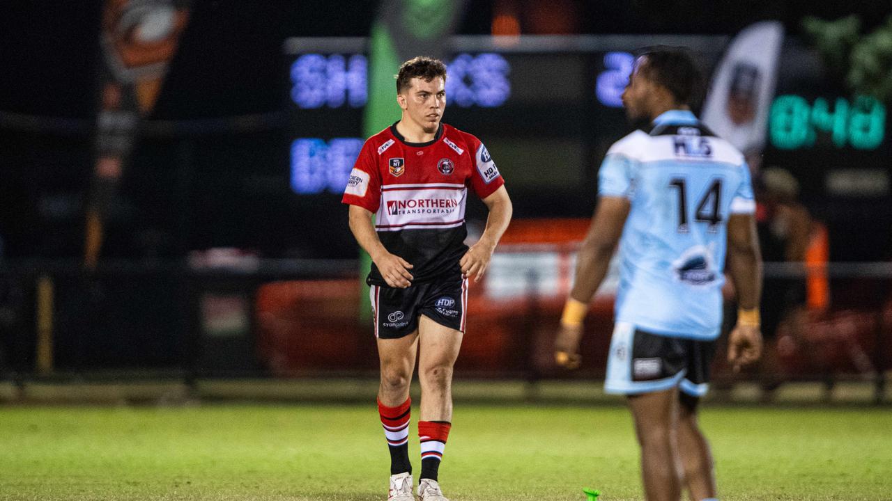 Trent Wedding as the Litchfield Bears take on Northern Sharks in the 2023 NRL NT grand final. Picture: Pema Tamang Pakhrin