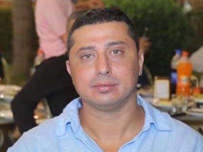 One of Sydney's most wanted men Bilal Haouchar (right) is continuing to live the life in Lebanon, joined by visiting friend and underworld figure Mohamad Arnaout (left). Picture confirmed by Joshua Hanrahan.