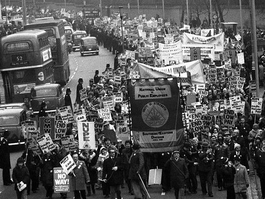 Strikes, rubbish piling high made 1979 Britain's winter of discontent. Picture; Alamy.