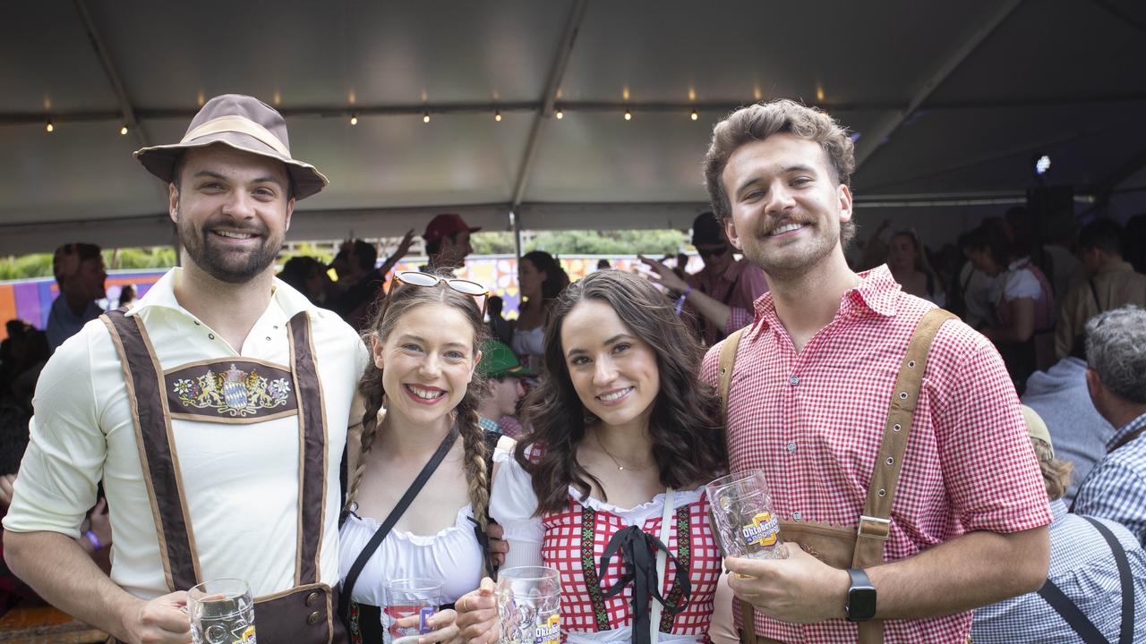 Oktoberfest in the Gardens. 5th October 2024. Picture: Brett Hartwig