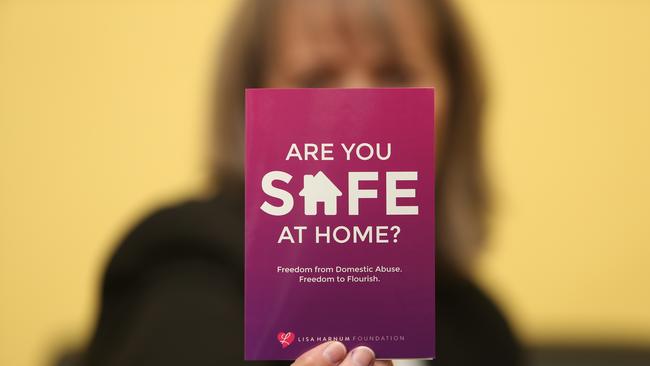 The Lisa Harnum Foundation has established a discreet safe room at a busy shopping centre in Rouse Hill for women escaping domestic violence. Picture: Ashley Feder