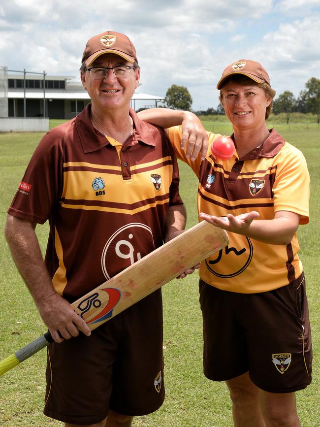 Wayne and Leanne Bichel from the Ipswich Hornets