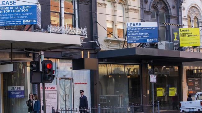 Chapel Street has been struggling for several years due to high rents pushing out retailers. Picture: Wayne Taylor