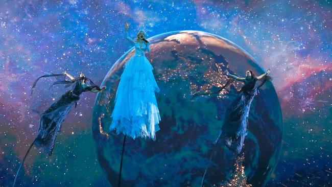 Kate Miller-Heidke certainly delivered some magic to Eurovision this year. Picture: AFP