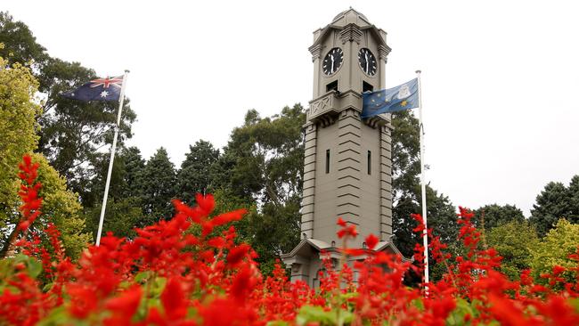 The Ringwood Clocktower. Picture: Stuart Milligan