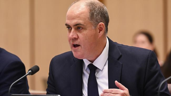 ABC managing director David Anderson is set to appear before Senate estimates on Thursday. Picture: NCA NewsWire/Martin Ollman.