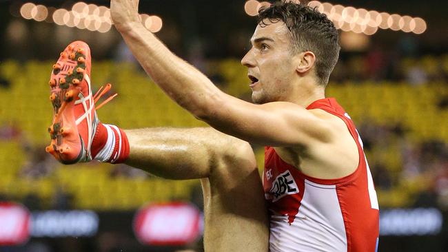 Xavier Richards missed out in the rookie draft. Picture: George Salpigtidis