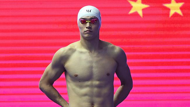 China's Sun Yang has admitted to destroying his own blood samples. Picture: AFP