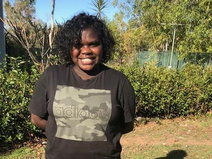 Ruth Dhurrkay has received the Star of Courage Bravery Award for displaying courage during a violent attack on a young girl at Galiwinku in the Northern Territory in 2018. Picture: SUPPLIED