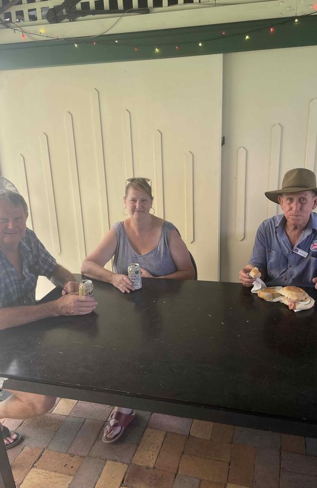 Deb and Ray at the Hervey Bay Historical Society's Australia Day event.