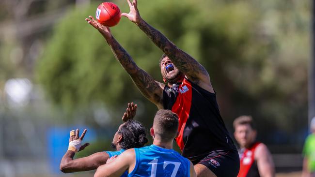 West Alice v Rovers in round one of the Central Australia Football League.