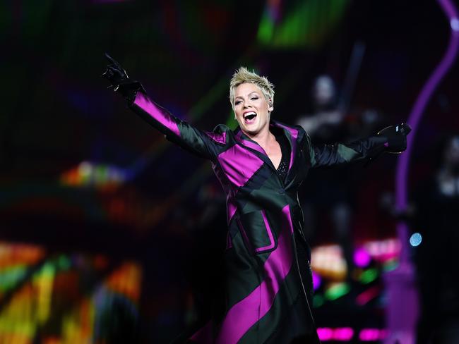 Pink never had a chance to use Braithwaite’s tune. Picture: AAP