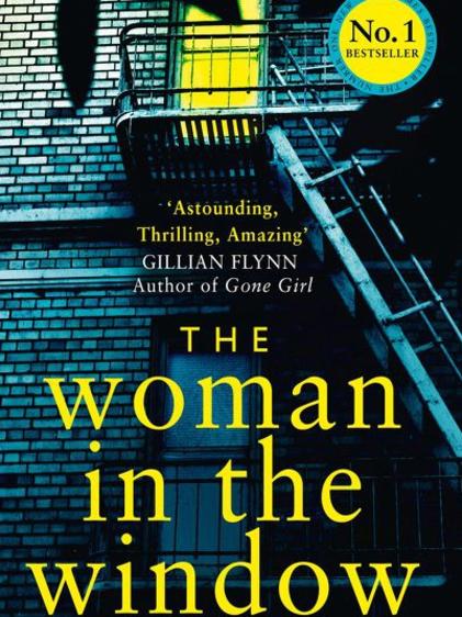 A.J’s best selling book The Woman In The Window. Picture: Supplied