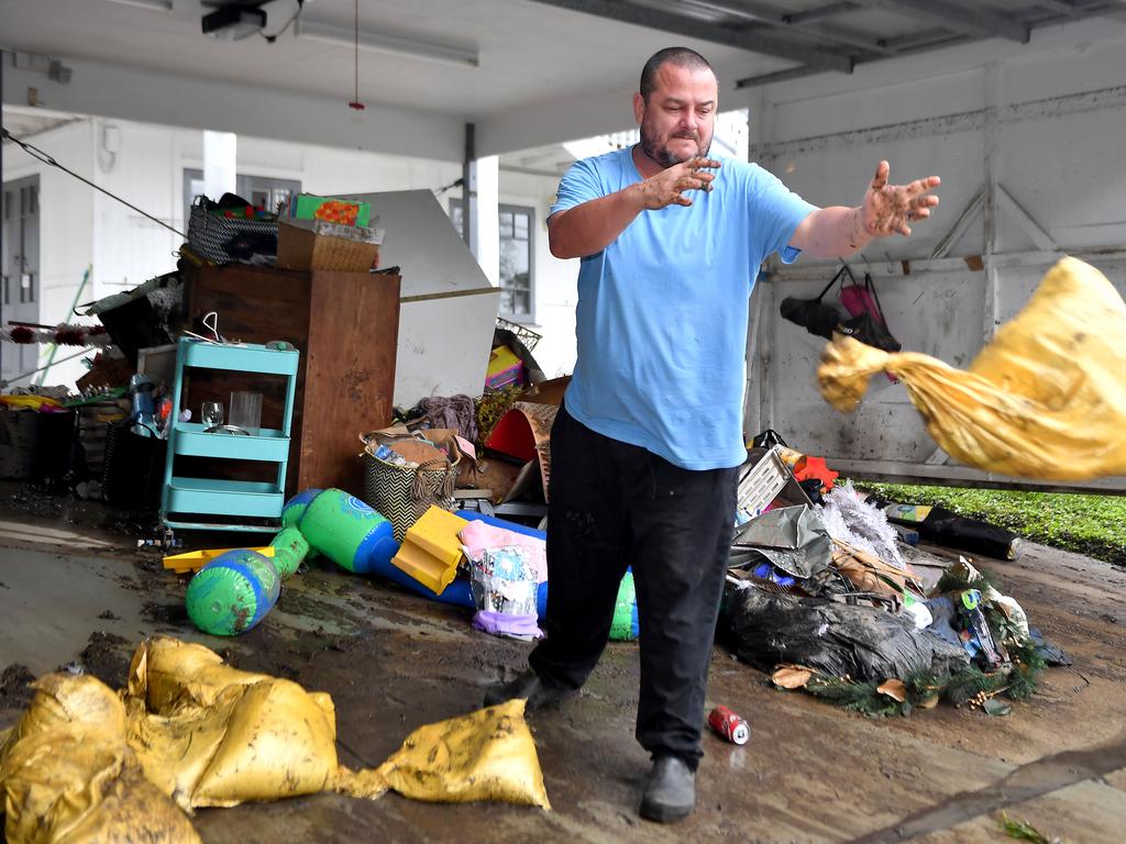 The big clean up continues in Windsor. Thursday March 3, 2022. Picture, John Gass