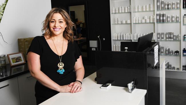 K-Lush owner and hairdresser Kalotina Kotis. Picture Katrina Bridgeford.