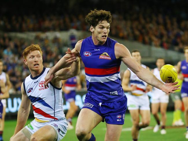 St Peter’s old scholar Will Minson, pictured in 2015, leads the ruck in the college’s all-time team. Picture: Colleen Petch.