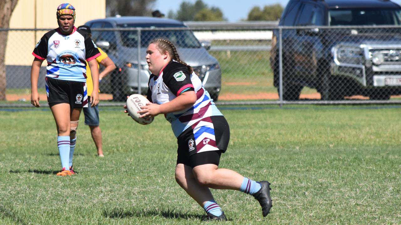 Western Ringers v Gatton/Valleys U17 girls grand final. Adrian Vowles Cup 2020.