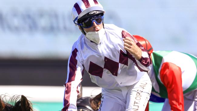 Tommy Berry looks hard to beat in the Jockeys Challenge at Canterbury. Picture: Getty Images