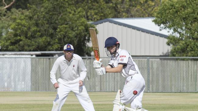 Callum Barnett, Souths. Reserve Grade cricket, University vs Souths. Saturday, 8th Dec, 2018.