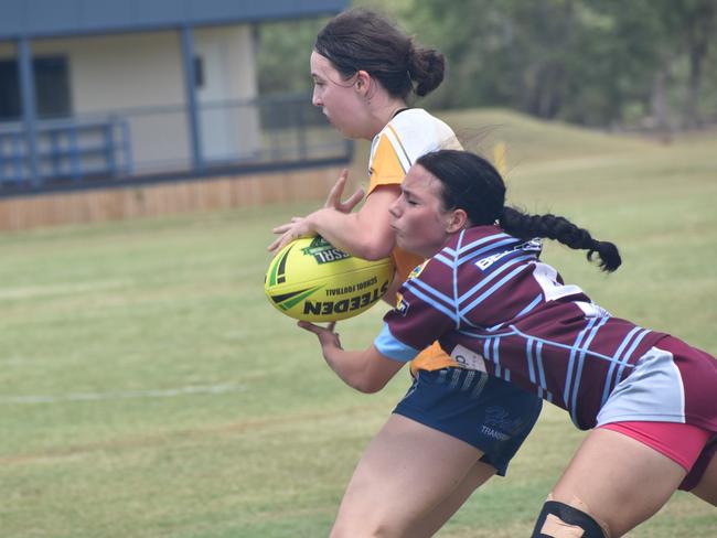 Faces of the CQ Capras under-17 and under-19 girls open trials at St Brendan's College, Yeppoon, on November 16, 2024. Photo: Pam McKay