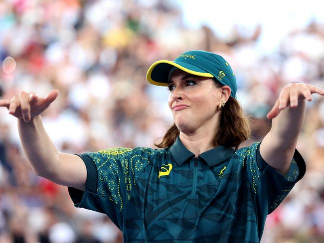 Raygun of Team during her breaking performance in Paris. Picture: Elsa/Getty Images