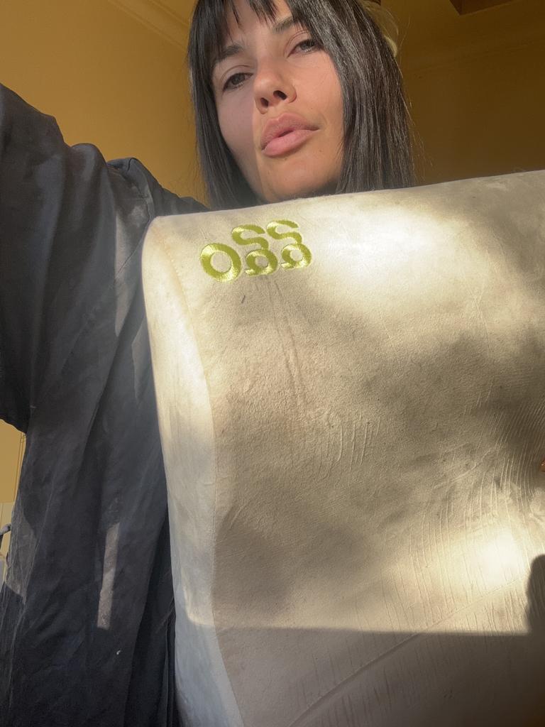 This pillow has changed my sex life. Picture: Laura Roscioli