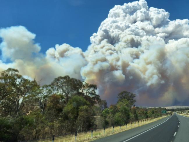 The Western Hwy remains closed. Picture: Carol Dolby