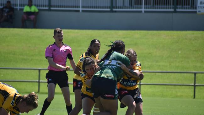 Harvey Norman under 19s game between the Ipswich Jets and Sunshine Coast Falcons. Saturday March 4, 2023. Picture, Nick Tucker.