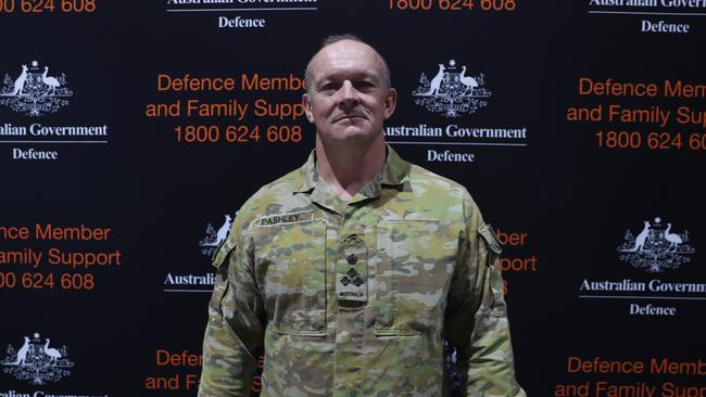 Brigadier Doug Pashley is familiar with the relocation experience. Photo: Harry Brill.