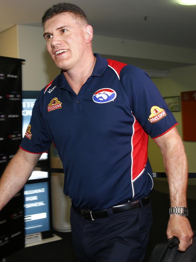 Western Bulldog list manager Jason McCartney. Picture: Michael Klein