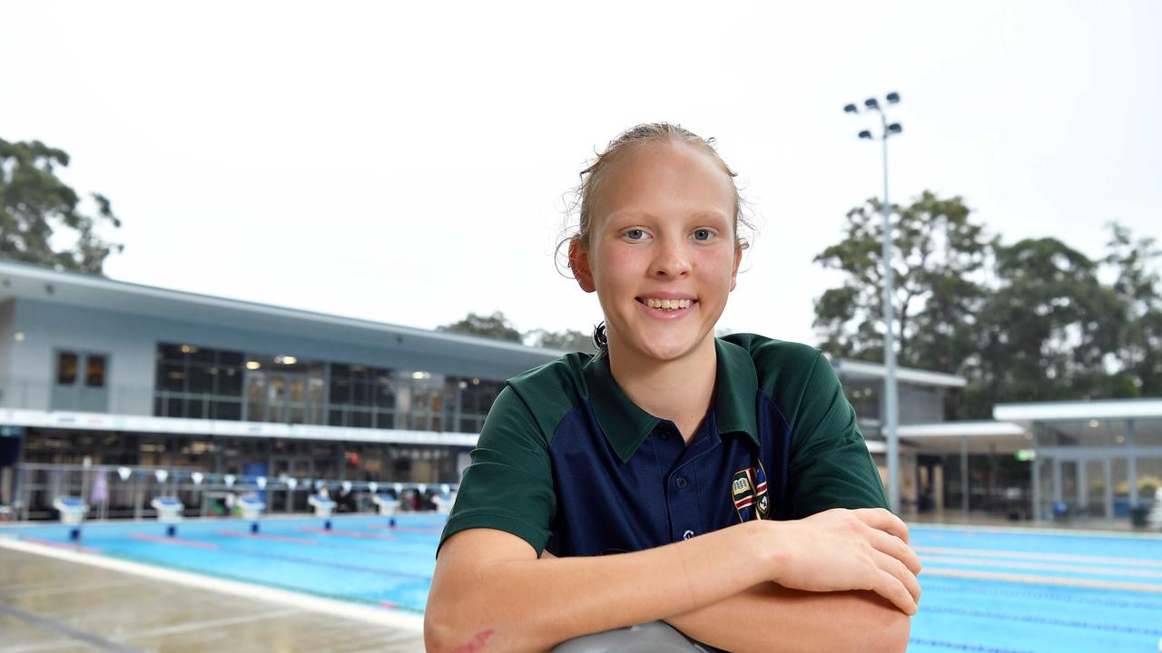 Rising Sunshine Coast sporting talent Grace Brimelow will compete at the 2024 Paralympic Games. Picture: Patrick Woods.