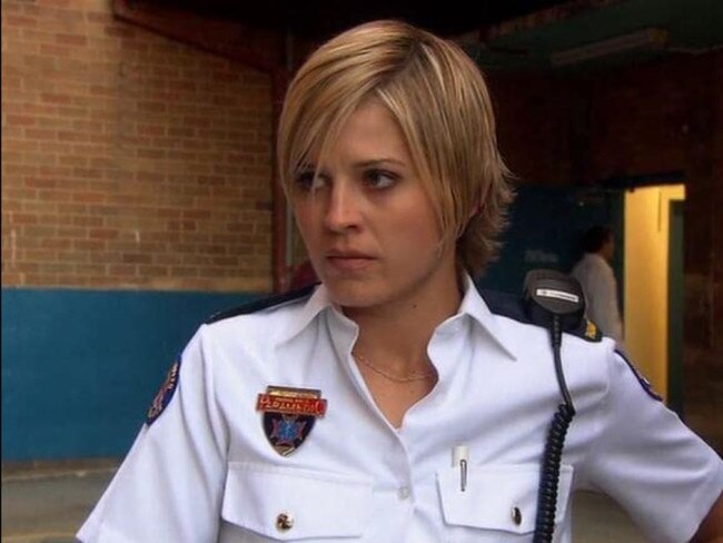 Alexandra Davies as paramedic Cate McMasters in All Saints. Photo courtesy of Channel 7.