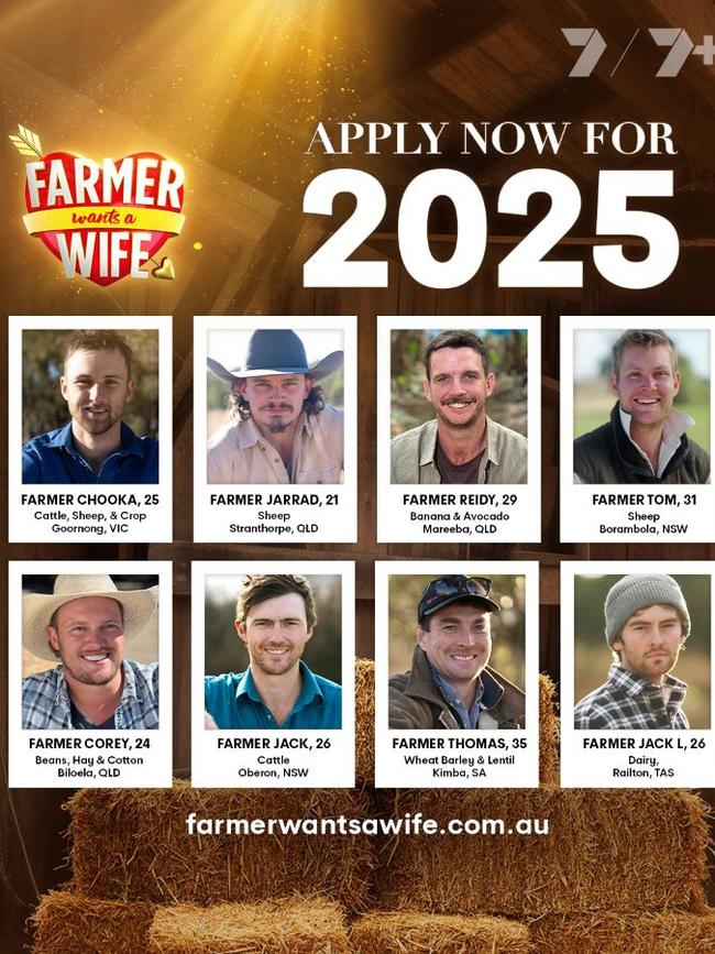 Farmer Jack Rowlandson was featured in the casting call for the show, but was cut after filming. Picture: Seven Media