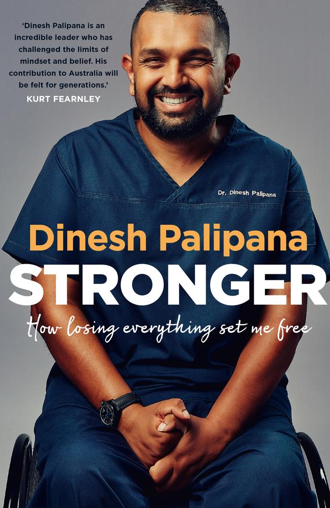 Dr Dinesh Palipana's biography, Stronger, published in July 2022.