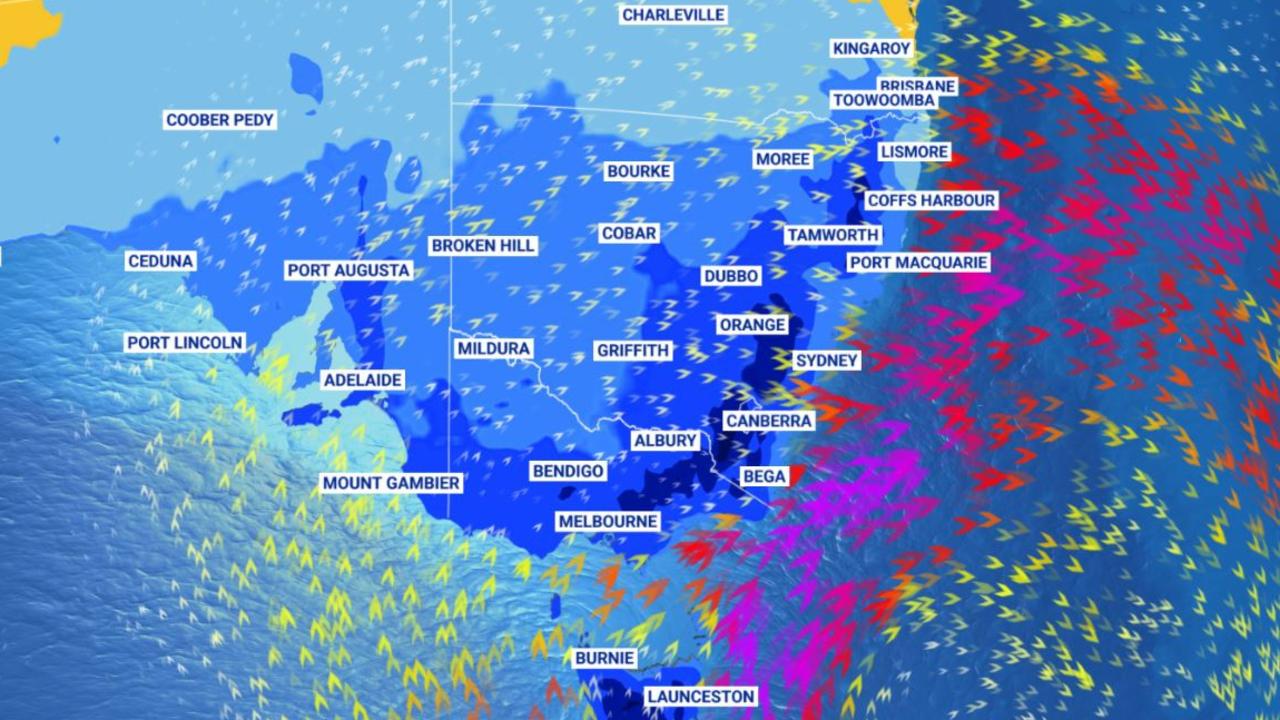 Melbourne, Adelaide weather Fierce winds, snow forecast to slam south