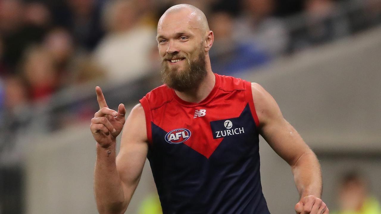 Melbourne captain Max Gawn provided a key insight into how the culture within the club has shifted in recent years. Picture: Will Russell / AFL Photos