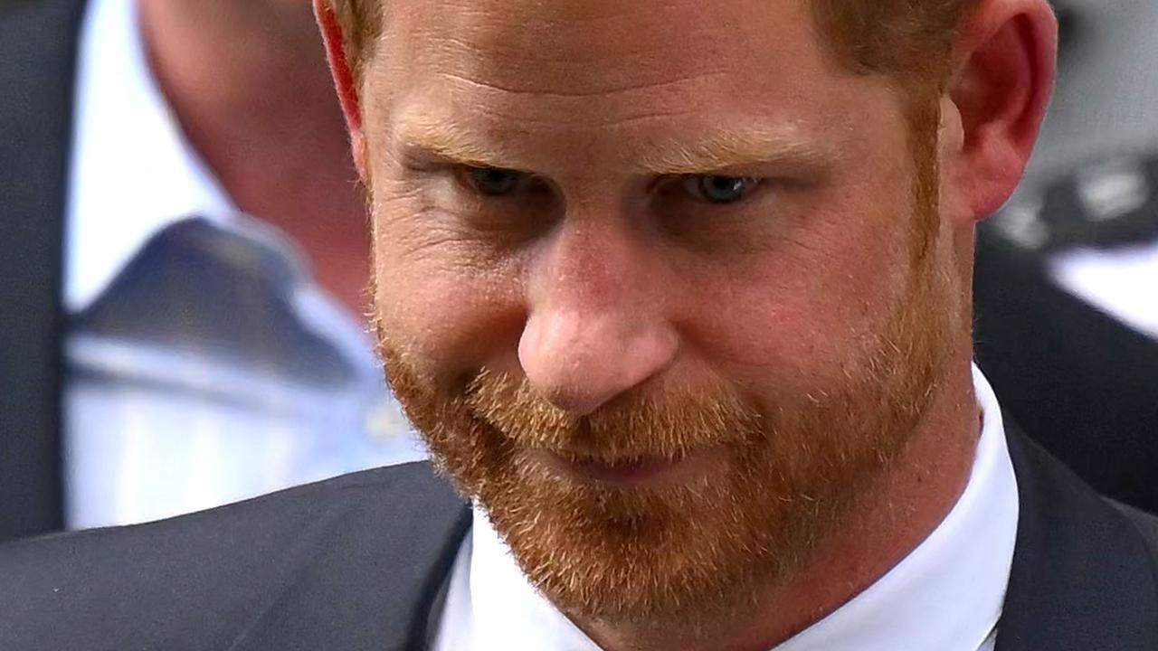 Britain's Prince Harry, Duke of Sussex, leaves from the Royal Courts of Justice, Britain's High Court, in central London on June 6, 2023. Picture: Daniel LEAL / AFP