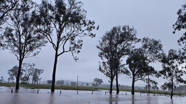 Flood warnings are in place in parts of SEQ. Picture: Facebook