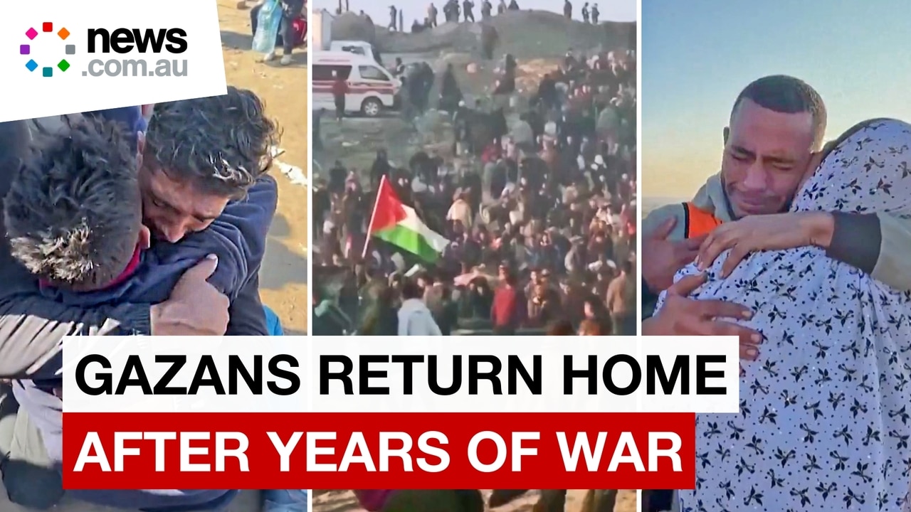 Gazans return home to the north after years of war