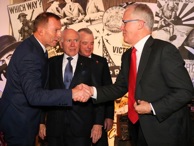 Former PM Tony Abbott and current PM Malcolm Turnbull are involved in a bitter stoush for the hearts and minds of the Federal Liberal party.